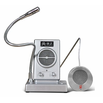 康艺（kangyi）呼叫设备 HT-500B 窗口对讲机 扩音器银行邮局医院柜台扩音喇叭对话机