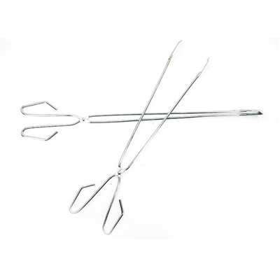冰禹 BYJZ-1305 火钳 垃圾夹子 电镀取物器拾物夹环卫垃圾钳 55cm