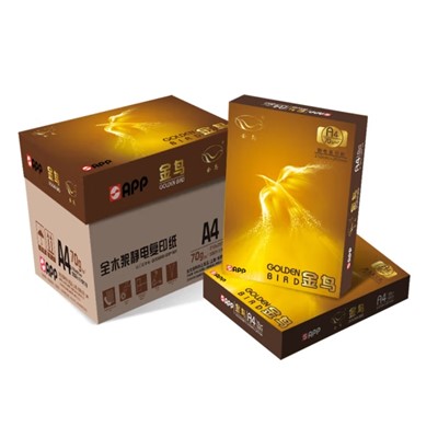 金鸟 A4-70g 复印纸 500张/包 5包/箱