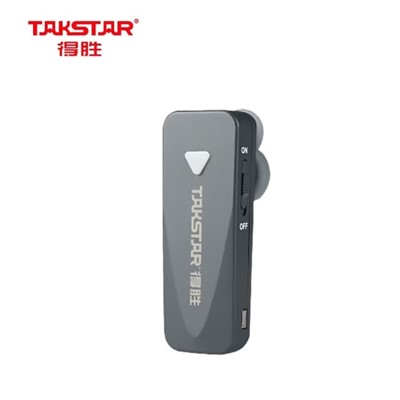 得胜（TAKSTAR）耳机/耳麦 WTG-700R 无线讲解器一对多同声传译系统政府接待景区旅游导游带团队研学会 耳挂接收器